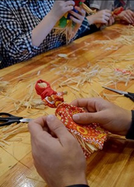 Кукла-оберег из лыка. Мастер-класс