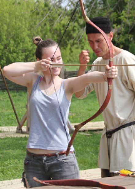 Болгарские лучники. Интерактивное занятие.