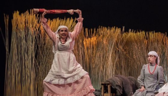 Спектакль «Cүнгән йолдызлар / Угасшие звёзды»