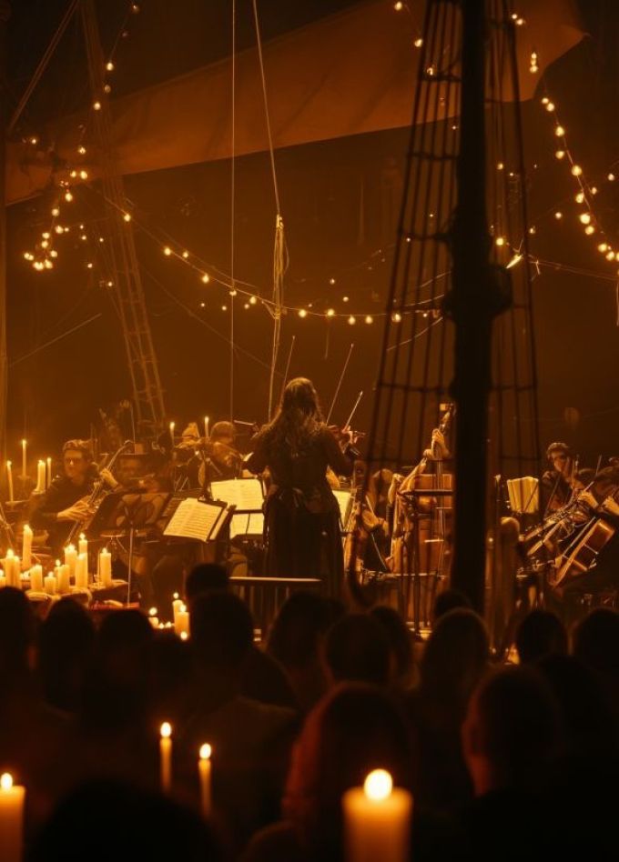 Оркестр CAGMO. Саундтреки Ханса Циммера при свечах