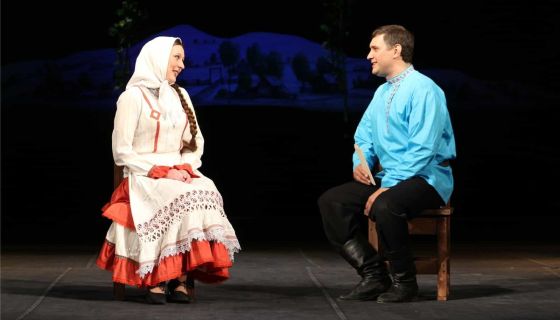 Спектакль «Вĕри юнлă çемçе чун / Константин Иванов»