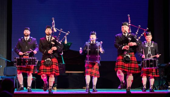 Оркестр волынщиков City Pipes. Новогоднее Ирландское шоу