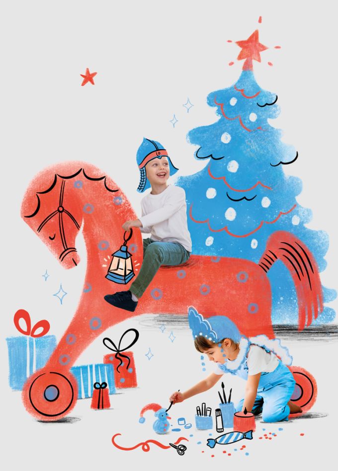 Новогодний квест-приключение «Конь-огонь»