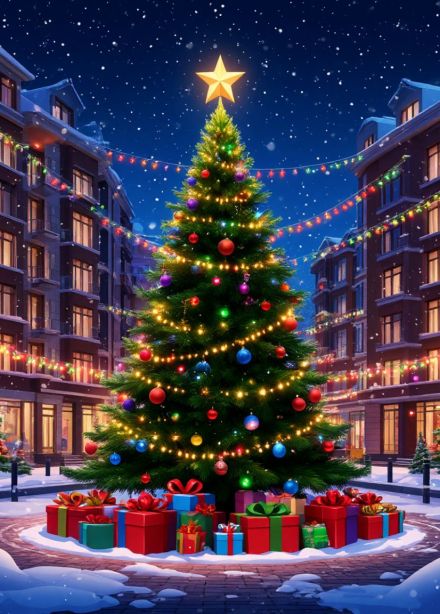 Новогодняя афиша Казань