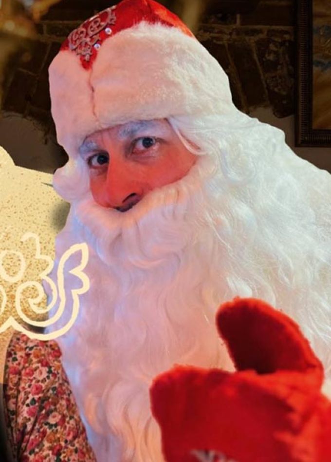 Лепим эчпочмак с татарским Дедом Морозом