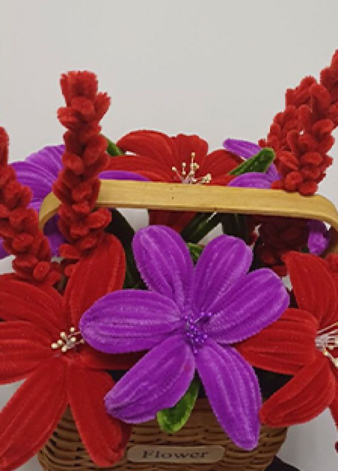 Красота из синельной проволоки. Мастер-класс