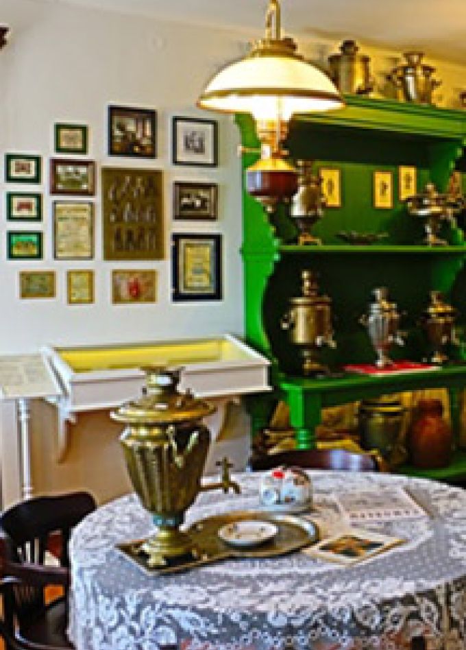 Экспозиция музея "Болгарское чаепитие"