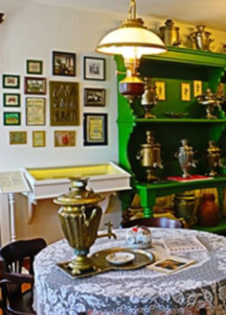 Экспозиция музея "Болгарское чаепитие"