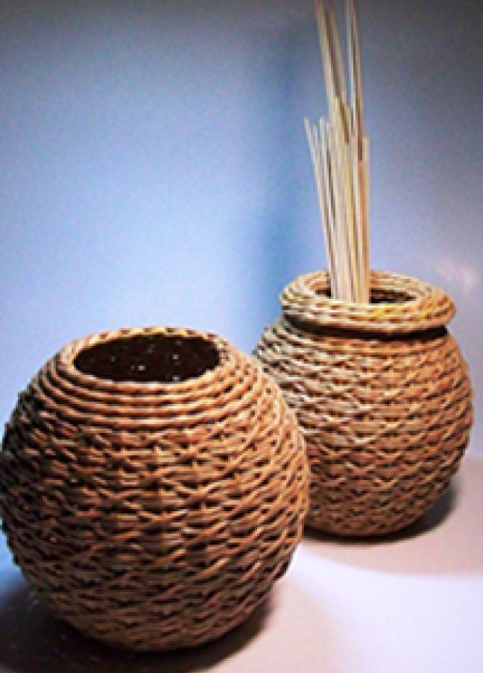 Мастер-класс по лозоплетению