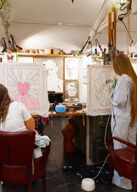 Мастер-класс по созданию ковров (тафтинг)