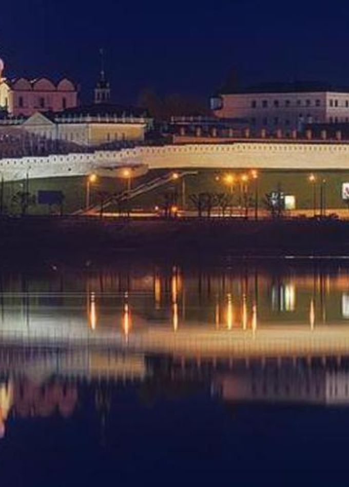 По ночной Казани с катанием на колесе обозрения «Вокруг света»